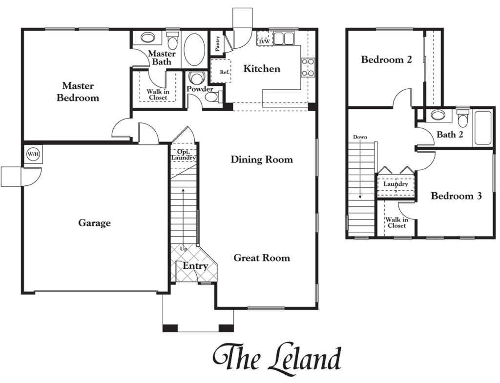 Leland Floor Plans